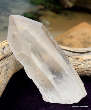 Lemurian Light Master Record Keeper Tantric Twin Crystal