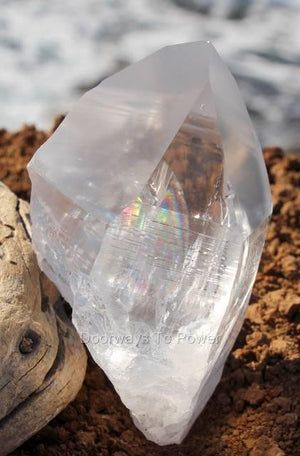 Lemurian Light Record keeper Channeling Quartz Crystal