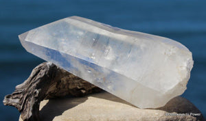 Lemurian Starseed Quartz Master Record Keeper Channeling Crystal