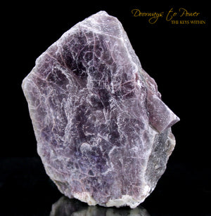 Lepidolite Crystal Altar Stone