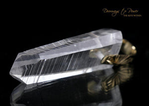 Light Lemurian Light Language Pendant 14k Record Keeper (RESERVED)