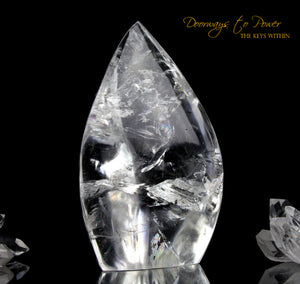 Manifestation Clear Quartz Crystal Sculpture 'The Oracle'
