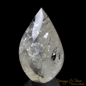 Manifestation Clear Quartz Crystal Sculpture 'The Oracle'