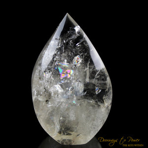 Manifestation Clear Quartz Crystal Sculpture 'The Oracle'