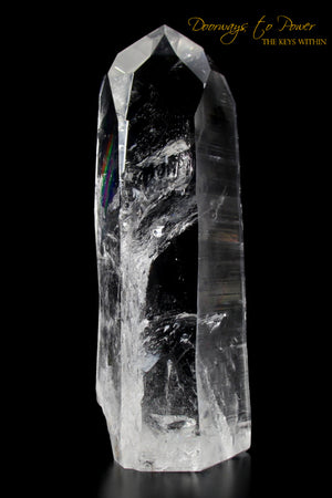 Massive Lemurian Lightbrary Temple Heart Dow Quartz Crystal 'ERA of LIGHT'
