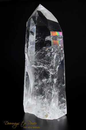 Massive Lemurian Lightbrary Temple Heart Dow Quartz Crystal 'ERA of LIGHT'
