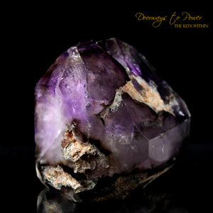 Melody Stone Super 7 Elestial Twin Crystal Point