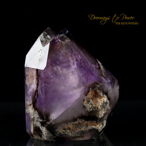 Melody Stone Super 7 Elestial Twin Crystal Point