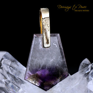 Melody Super 7 Light Language Crystal Pendant ™14k