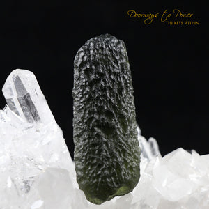Moldavite Crystal Museum Quality