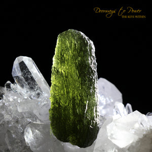Moldavite Crystal Museum Quality
