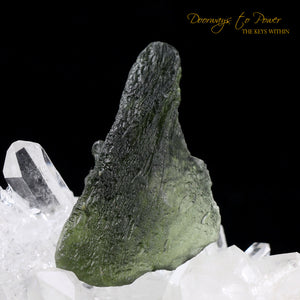 Moldavite Tektite Synergy 12 Stone