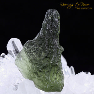 Moldavite Tektite Synergy 12 Stone