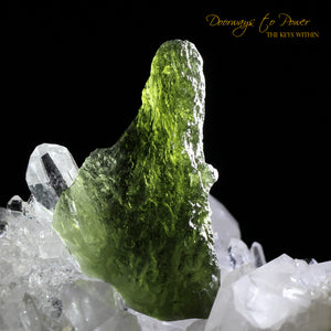 Moldavite Tektite Synergy 12 Stone