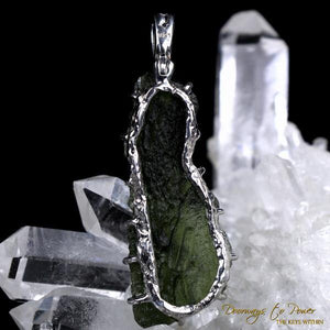 Moldavite Crystal Pendant