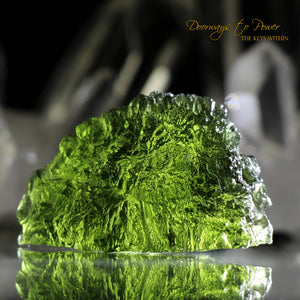 Large Museum Moldavite Tektite