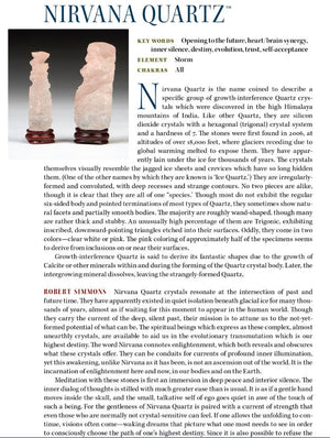 Pink Nirvana Quartz Metaphysical Properties