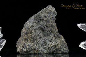 Nuummite Crystal Altar Stone