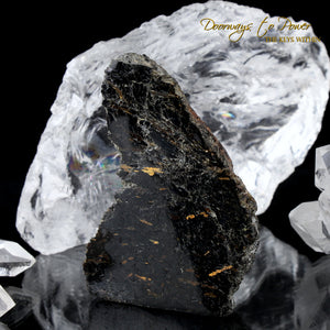 Nuummite Crystal Altar Stone