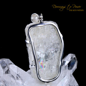 Petalite Dragon Crystal Carving Pendant