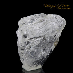 Petalite Dragon Crystal Carving Talisman