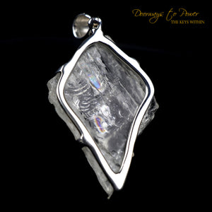 Petalite Dragon Crystal Pendant 'Stone of Angels'