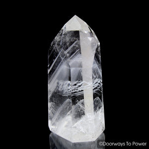 John of God Phantom Quartz Channeling Casa Healing Crystal Point