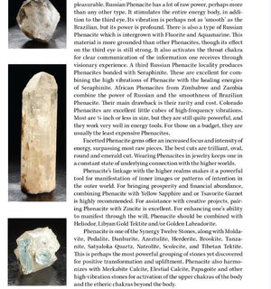 Phenacite Crystal Properties