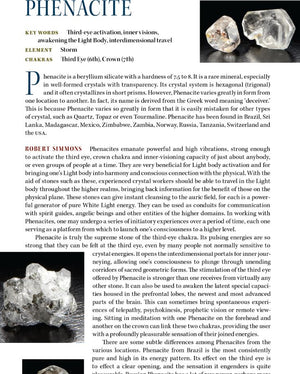 Phenacite Metaphysical Properties