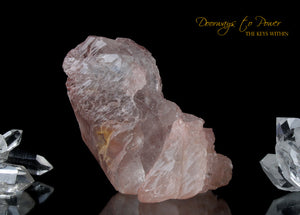 Pink Nirvana Quartz Master Record Keeper ET Crystal Azozeo Super Activated
