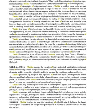 Thulite Metaphysical Properties