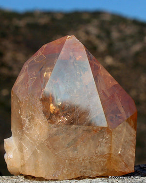 Imperial Gold Quartz Manifest Isis Crystal