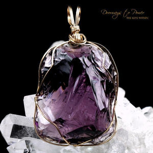 Power of Kings Andara Crystal Pendant 14k