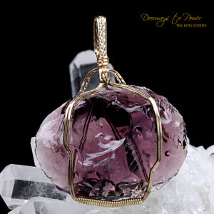 Power of Kings Andara Crystal Pendant 14k 'Ancient kings'