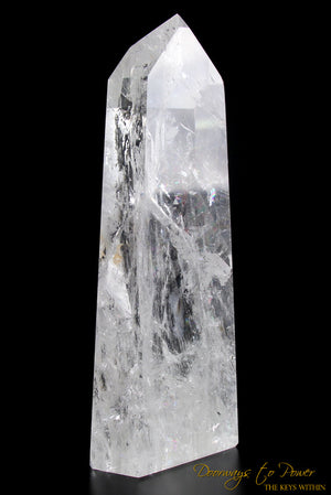 Blessed and Energized Quartz Crystal Point