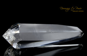Clear Quartz Double Terminated Phantom Manifestation Quartz Crystal Wand
