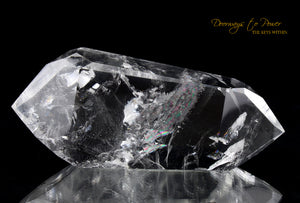 Double Terminated Quartz Temple Heart Master Dow Crystal