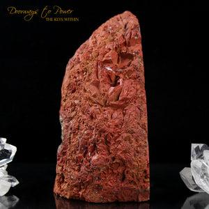 Red Fire Azeztulite Altar Stone XL Azozeo Activated