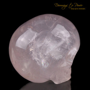Rose Quartz Magical Child Crystal Skull