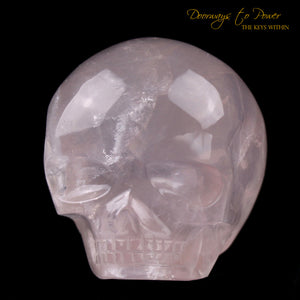 Rose Quartz Magical Child Crystal Skull