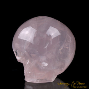 Rose Quartz Magical Child Crystal Skull