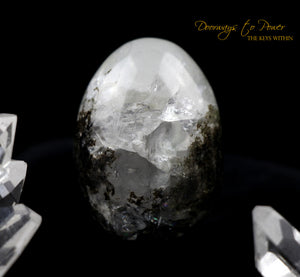 Russian Phenacite Crystal Egg