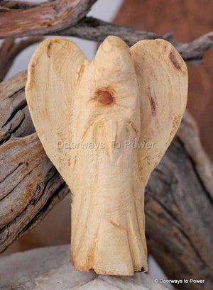 Palo Santo Carved Angel "The Holy Wood"