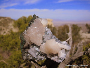 Stilbite + Chalcedony Matrix
