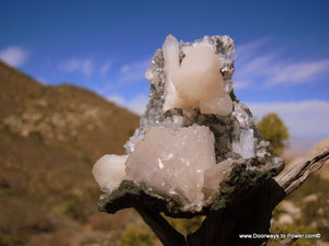 Stilbite + Chalcedony Matrix