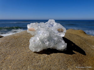 Apophyllite Stilbite Specimen Rainbows