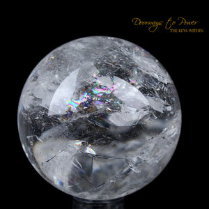 Satyaloka Azeztulite Quartz Crystal Sphere