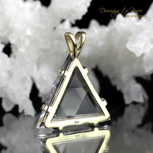 Satyaloka Azeztulite Vogel Crystal Pendant