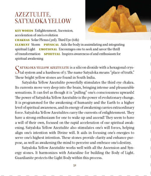 Satyaloka Yellow Azeztulite Properties