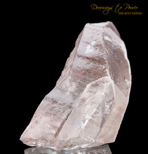 Scarlet Temple Rosetta Stone Cassiopeia Starbrary Lightning Struck Lemurian Crystal